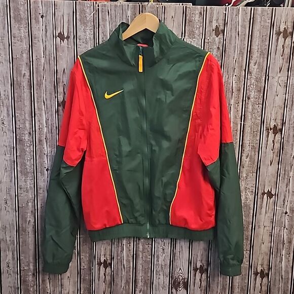 Nike Other - NIKE Throwback Windbreaker Track Jacket - Small